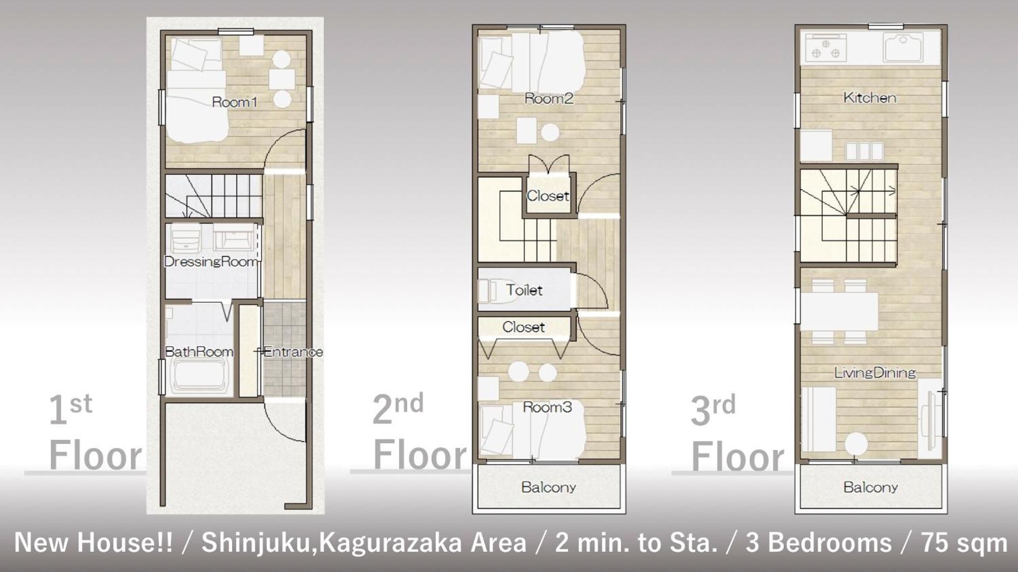 Finoa Residential Suite Kagurazaka 도쿄 외부 사진
